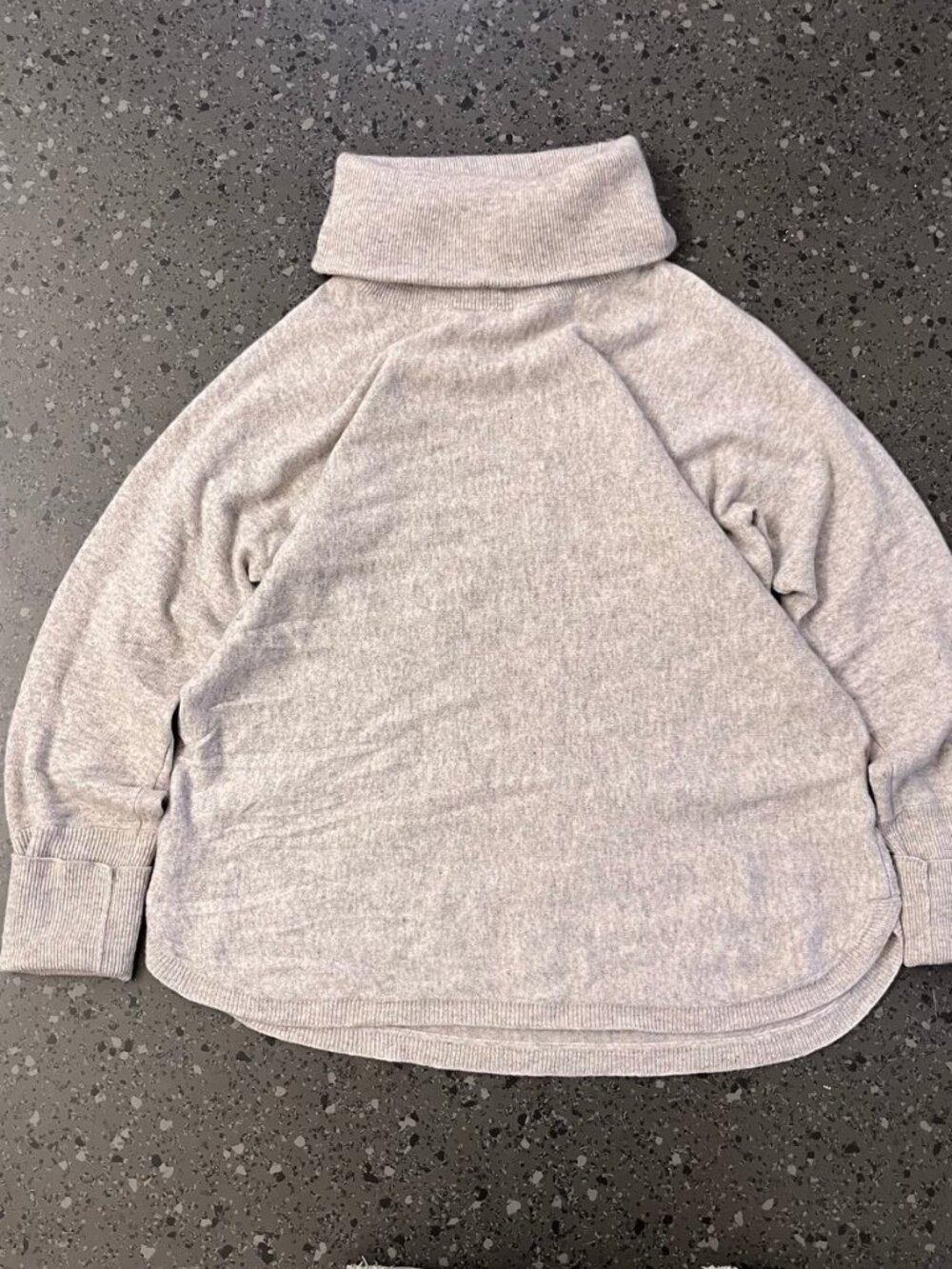 Max Studio Cashmere Turtleneck Sweater Cream